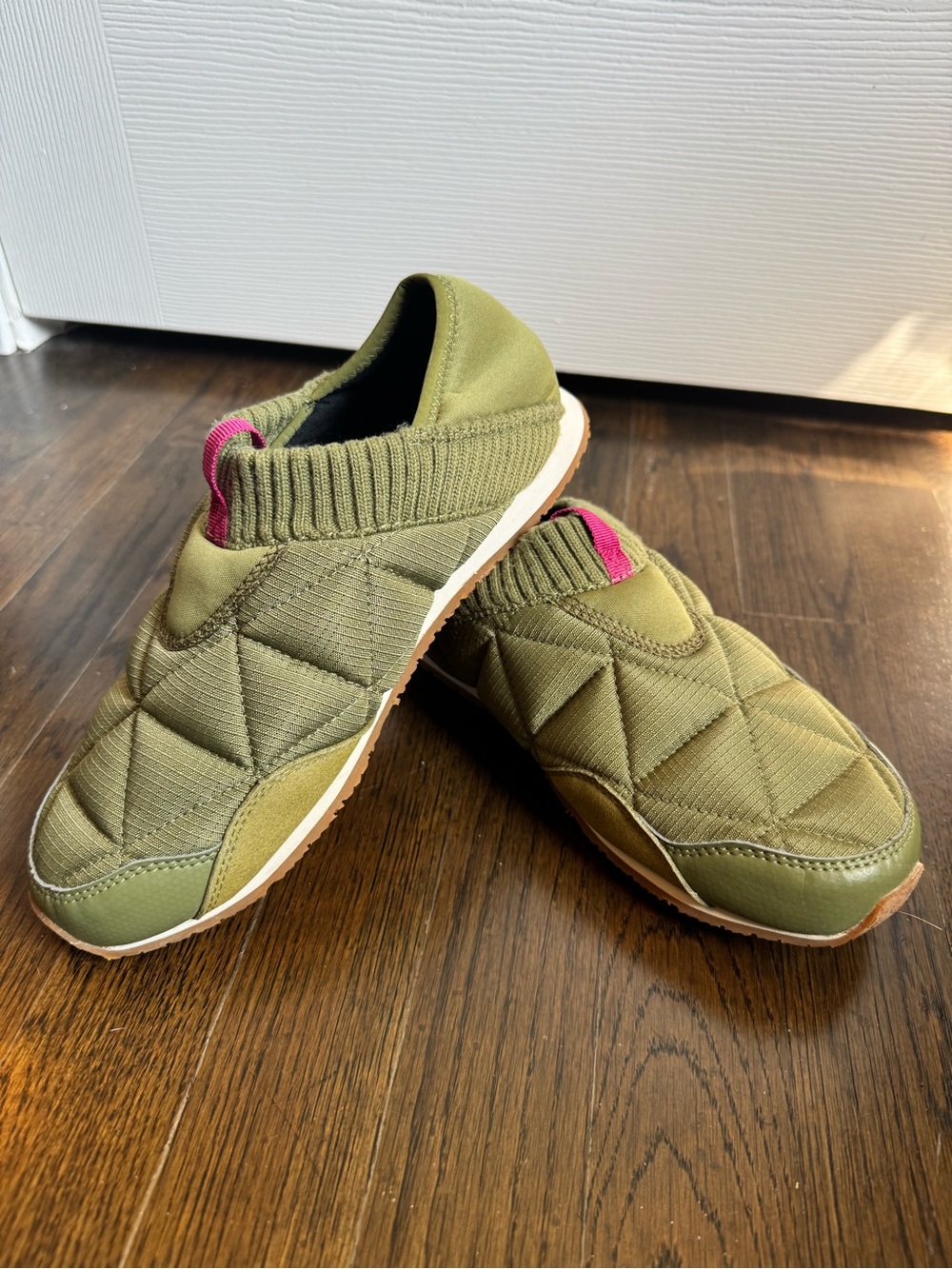 Teva ReEmber Mocs- Olive Green